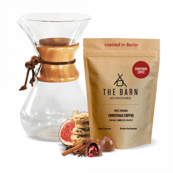 The Barn Christmas coffee Chemex Set