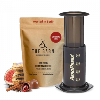 The Barn Christmas coffee Aeropress Set