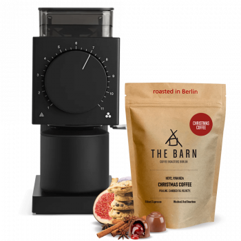 The Barn Christmas coffee Fellow ODE Set - black