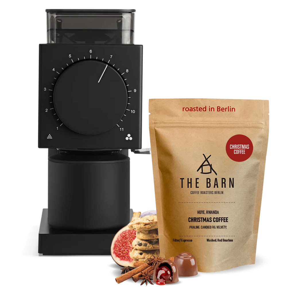 The Barn Christmas coffee Fellow ODE Set - black