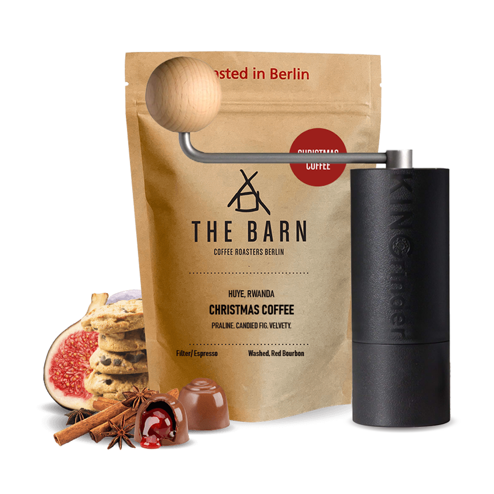 The Barn Christmas coffee KinGrinder P2 Set