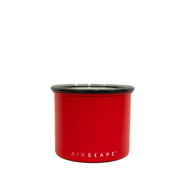 Airscape coffee can 250g - Matte Red