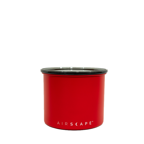 Airscape coffee can 250g - Matte Red