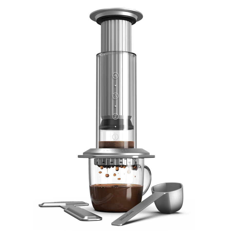 AeroPress Premium coffee machine - glass + metal