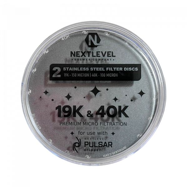 NextLevel Pulsar Stainless Steel Filter Discs