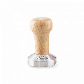 Gaggia Tamper 58mm - stainless steel wood