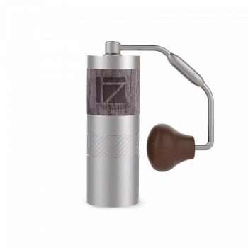1Zpresso Q foldable hand coffee grinder - Silver