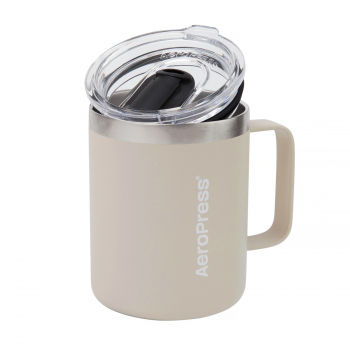 AeroPress travel mug 350 ml - cream