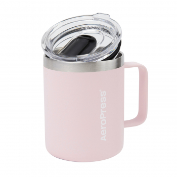 AeroPress travel mug 350 ml - pink