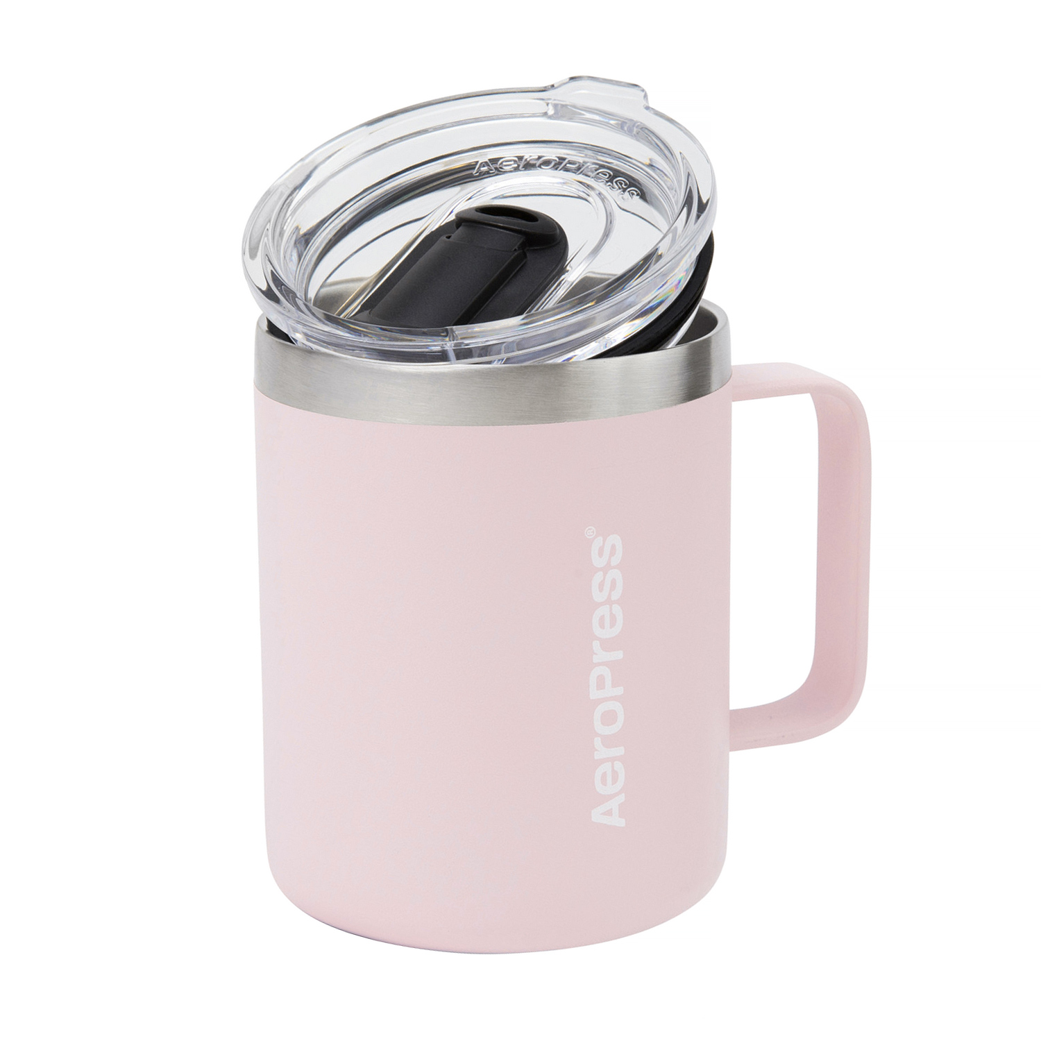 AeroPress travel mug 350 ml - pink