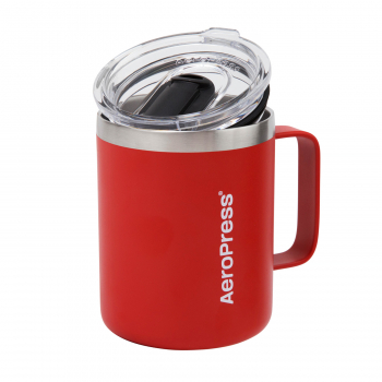 AeroPress travel mug 350 ml - red