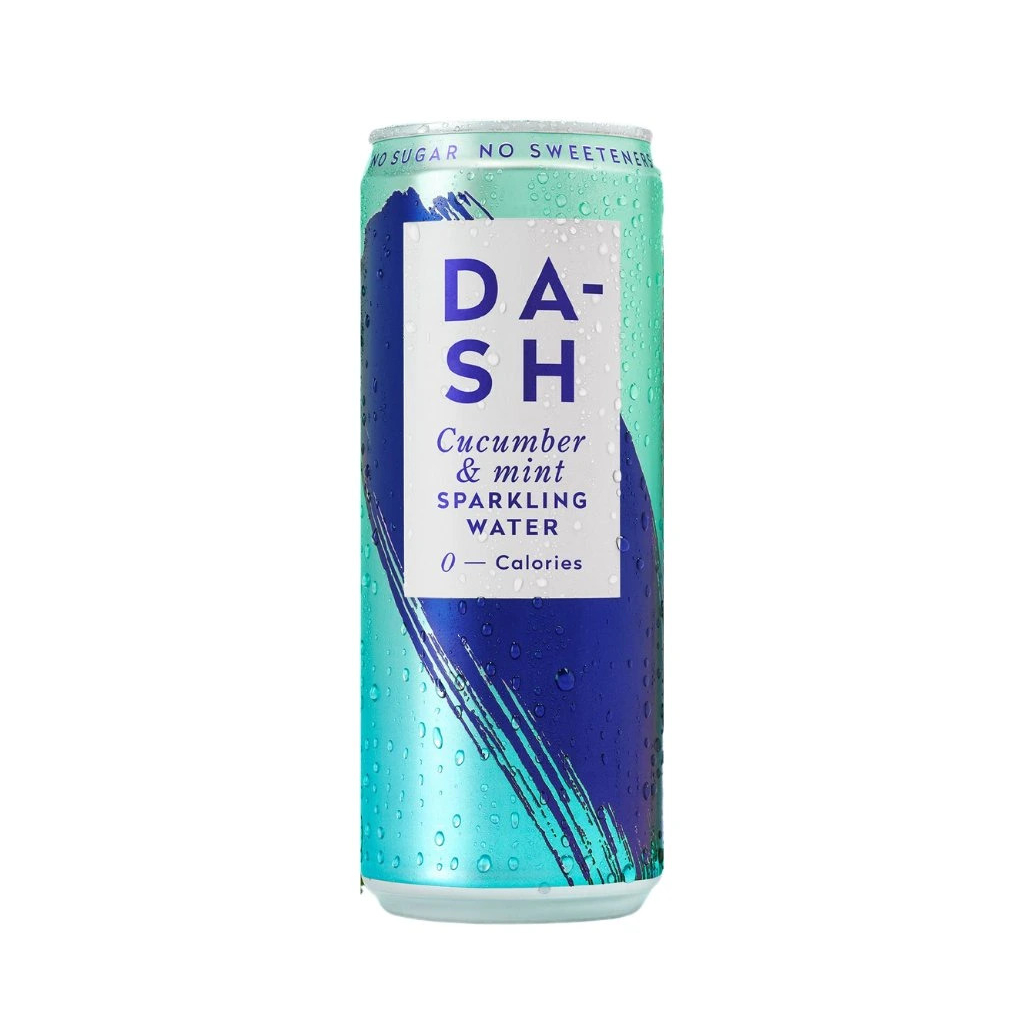 Dash Sparkling Water Cucumber with Mint - 330ml