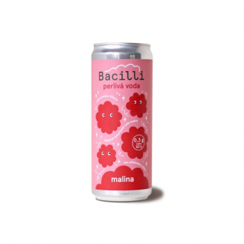 Bacilli Sparkling Water - Raspberry BIO - 330ml