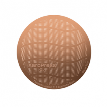 AeroPress Stainless Steel Reusable Filter - XL - gold