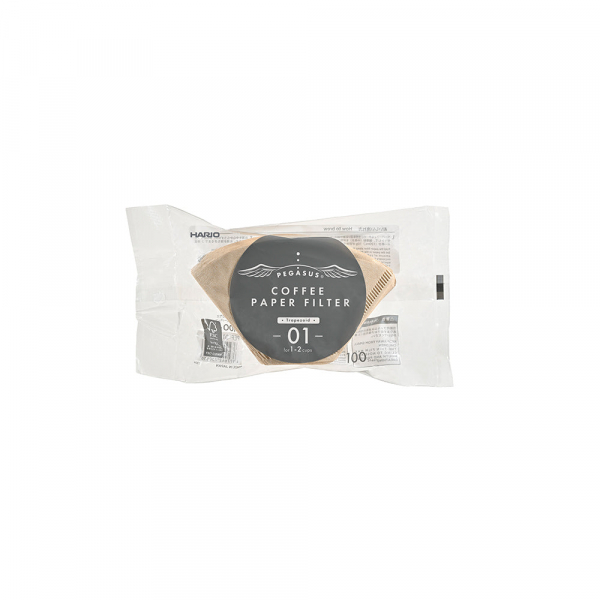 Hario Pegasus Paper Filters - Unbleached - 01 - 100 pcs