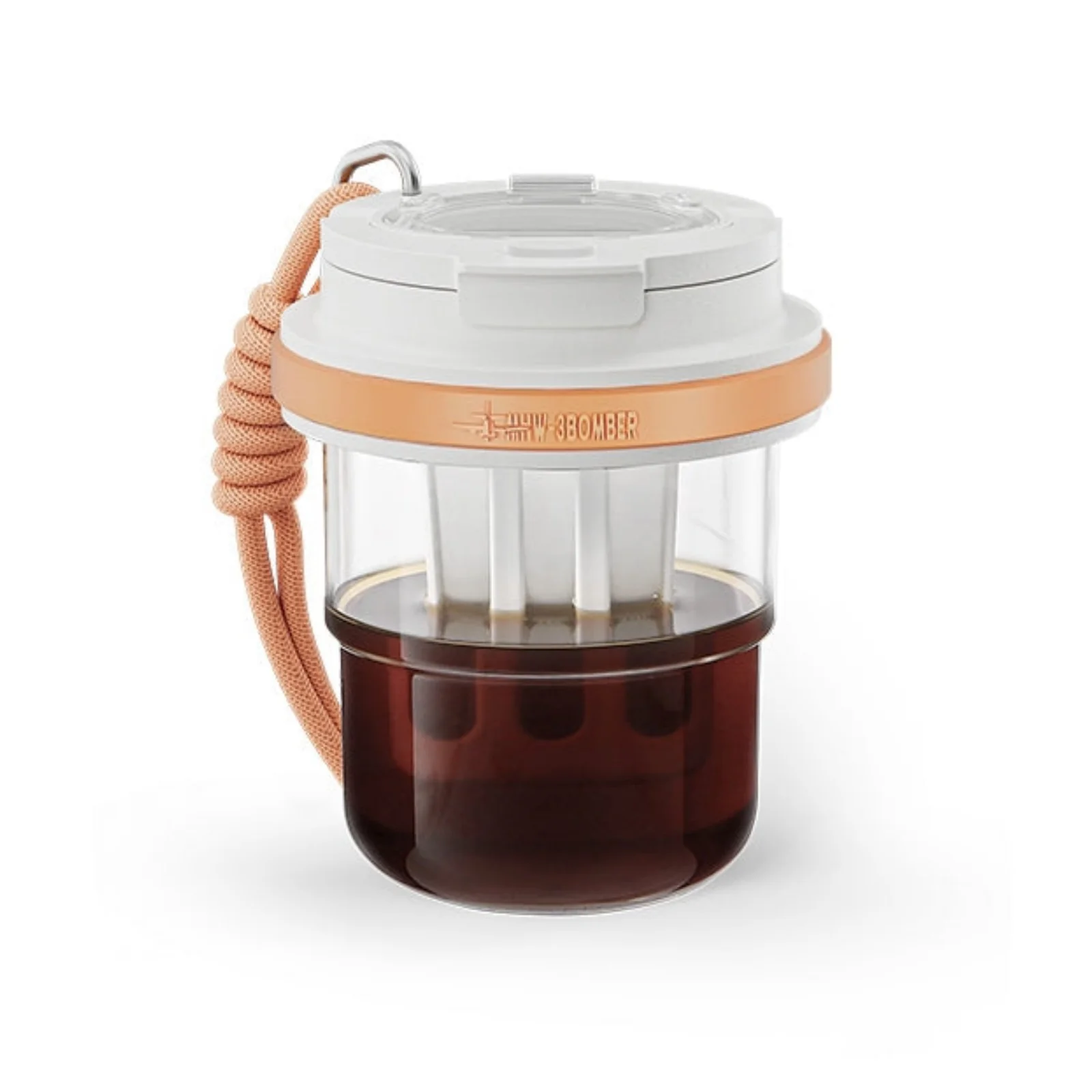 MHW-3BOMBER Ice Cool Travel Cold Brew Mug 530 ml - Pink