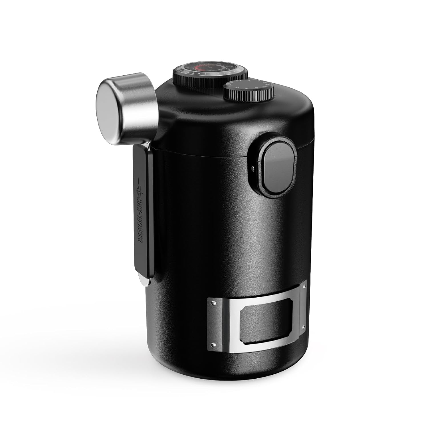 MHW-3BOMBER Gambo coffee container 250g with humidity indicator - black