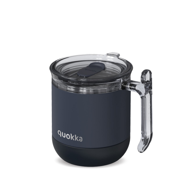 Quokka Wave Smartgrip thermo mug - 260ml - Black