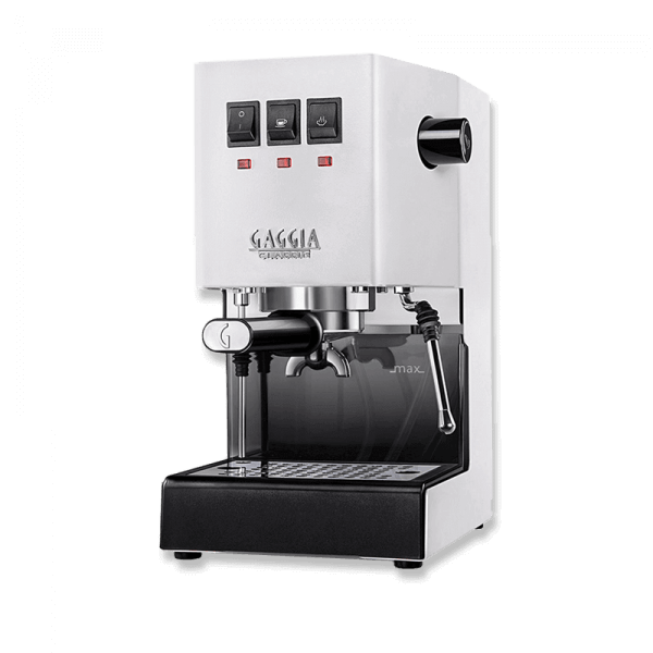Gaggia Classic EVO espresso coffee machine - Polar White - LIKE NEW 
