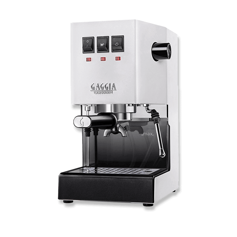 Gaggia Classic EVO espresso coffee machine - Polar White - LIKE NEW 