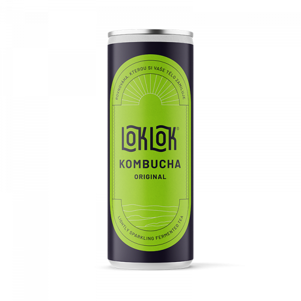 Loklok Kombucha - Original 330ml - can