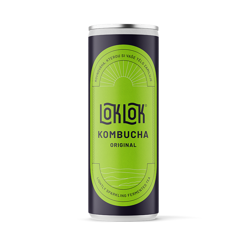 Loklok Kombucha - Original 330ml - can