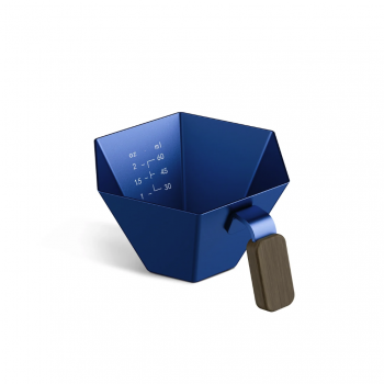 MHW-3BOMBER Prism Measuring Cup - coffee measuring cup - 100ml - blue
