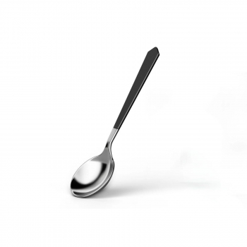 MHW-3BOMBER cupping spoon - black silver