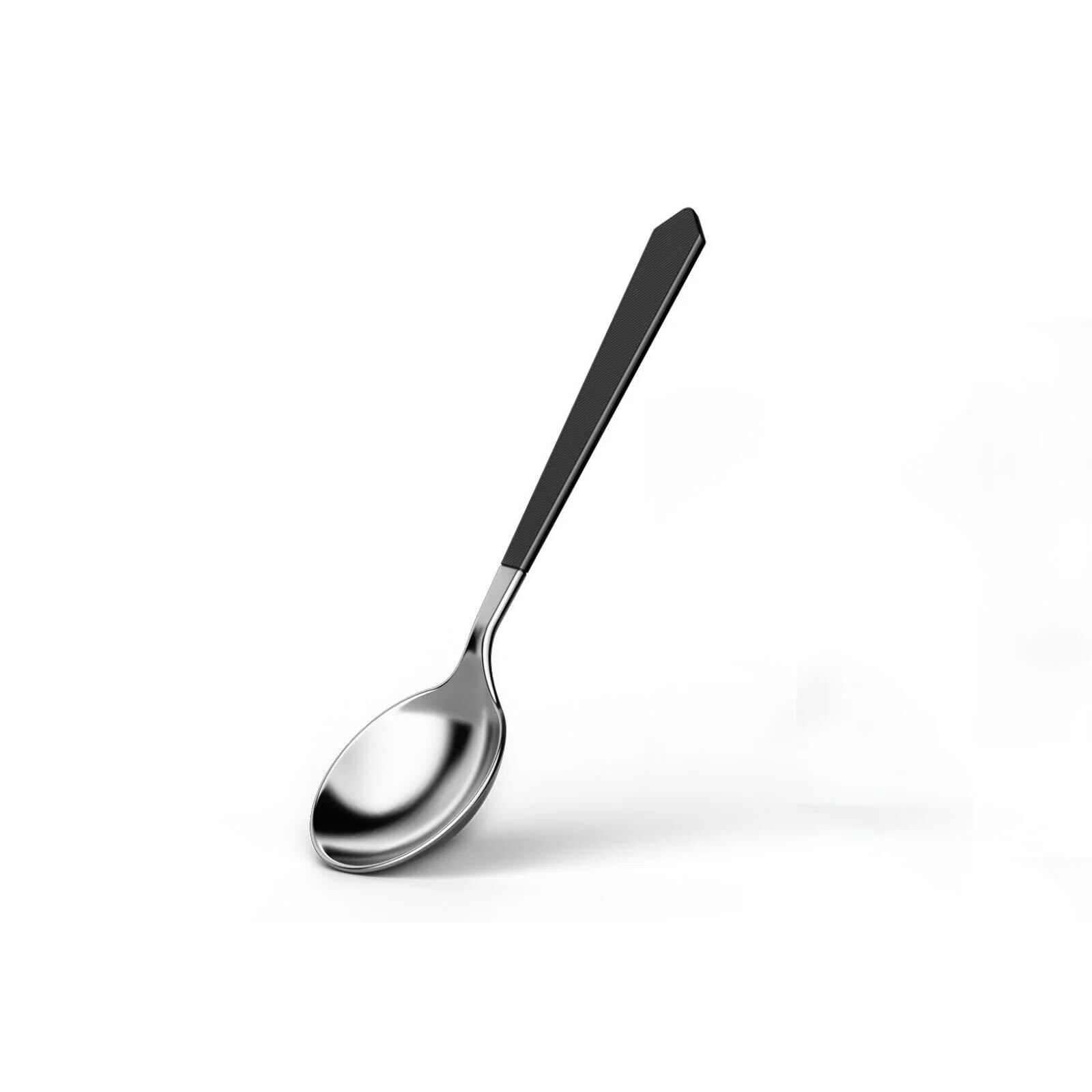 MHW-3BOMBER cupping spoon - black silver