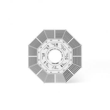 MHW-3BOMBER Card for measuring coffee coarseness