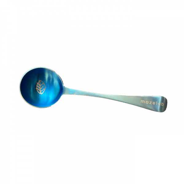 Mazelab Cupping spoon - tasting spoon - matte blue