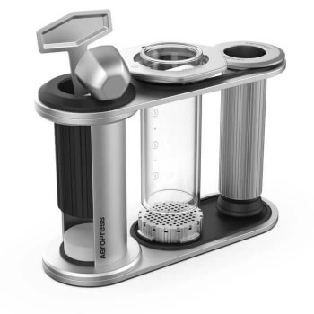 AeroPress Stand - organizer for coffee maker and accessories - stainless steel - LIKE NEW