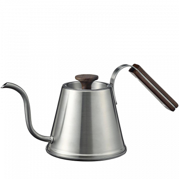 Hario V60 Drip Kettle Walnut - 600 ml - Gooseneck Kettle (DKW-600-WN)