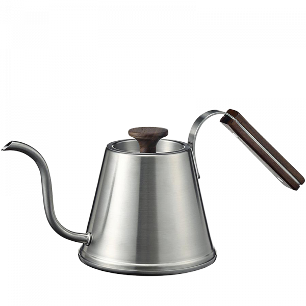 Hario V60 Drip Kettle Walnut - 600 ml - Gooseneck Kettle (DKW-600-WN)