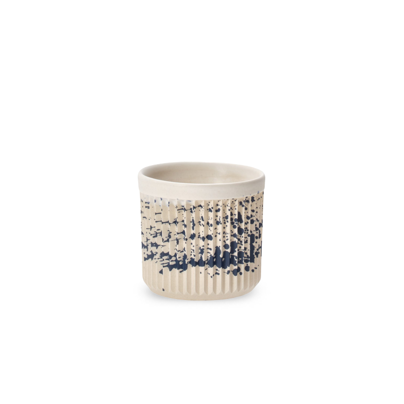 Fóbe RÓG Espresso mug - blue glitch - 80 ml