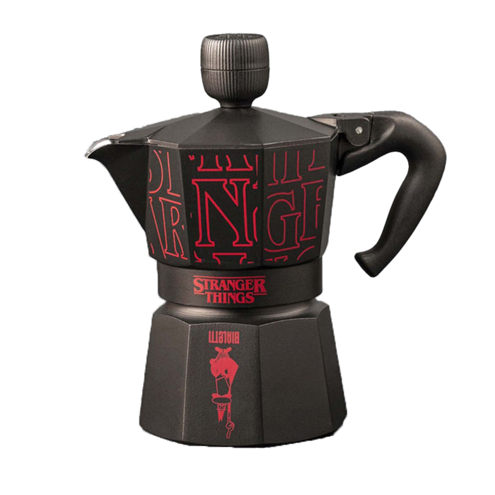 Bialetti Moka Express Sound Stranger Things cups moka pot