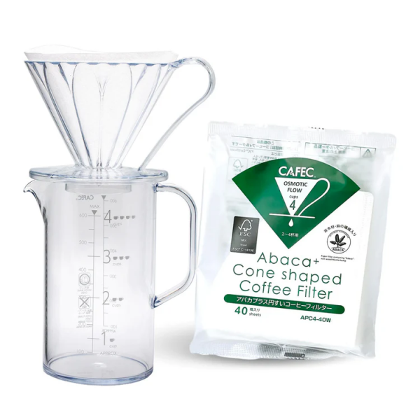 Cafec Starter Kit 2-4 cups - starter coffee set