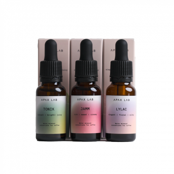 APAX LAB - Box of 3 mineral concentrates 3X20ml Nano