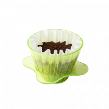 Orea O1 Brewer - Neon Green limited edition - compact unibody flat bottom brewer