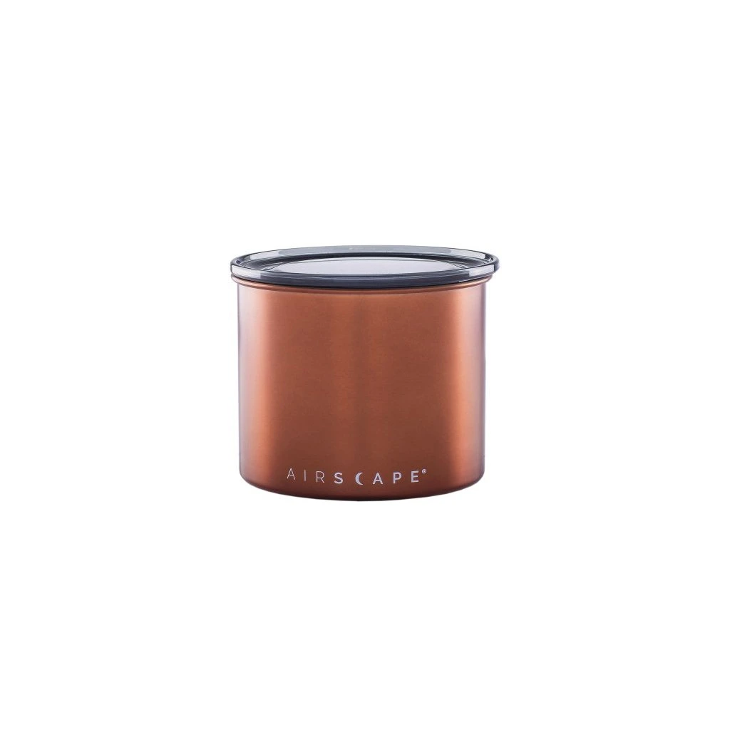 Airscape coffee container 250 g - Brushed Cooper