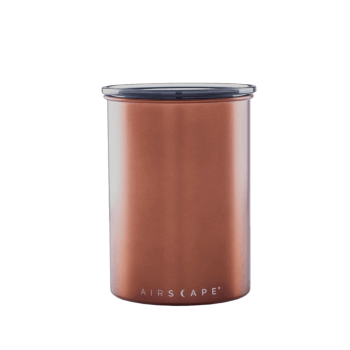 Airscape coffee container 500 g - Brushed Cooper
