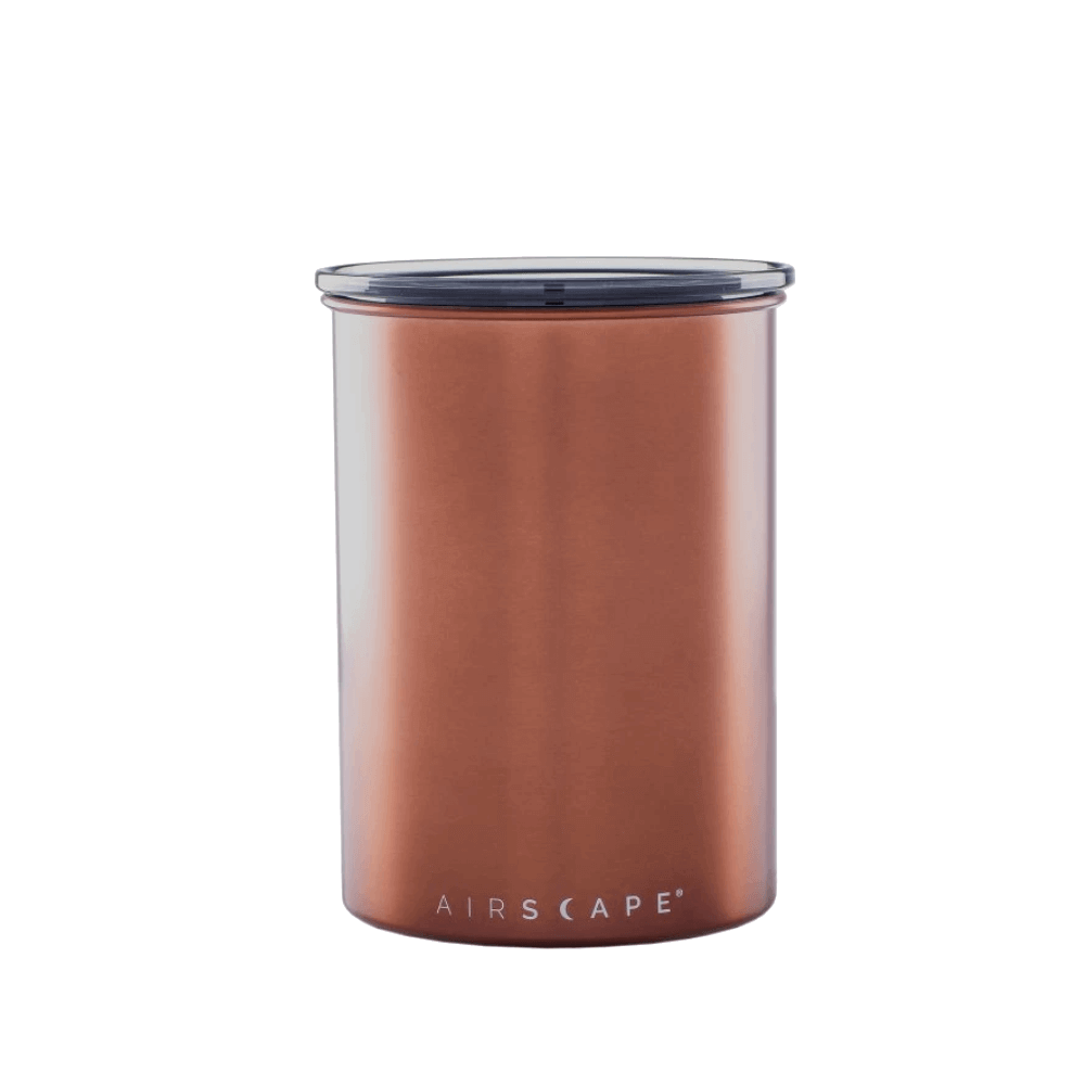 Airscape coffee container 500 g - Brushed Cooper