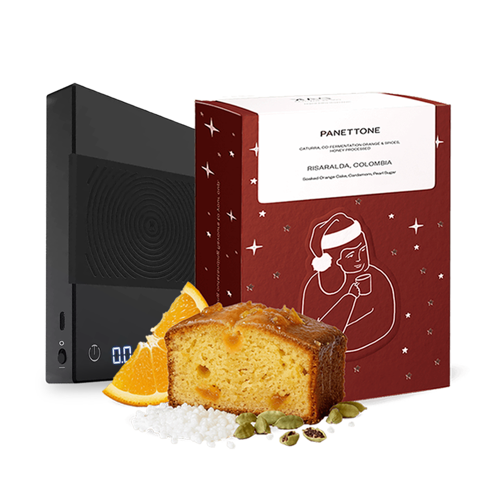DAK Christmas Panettone coffee Timemore Basic Set - black