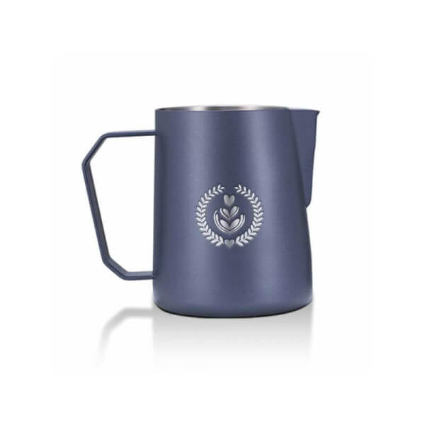 Muvna Latte Art Pitcher - milk jug 600ml - prussian blue