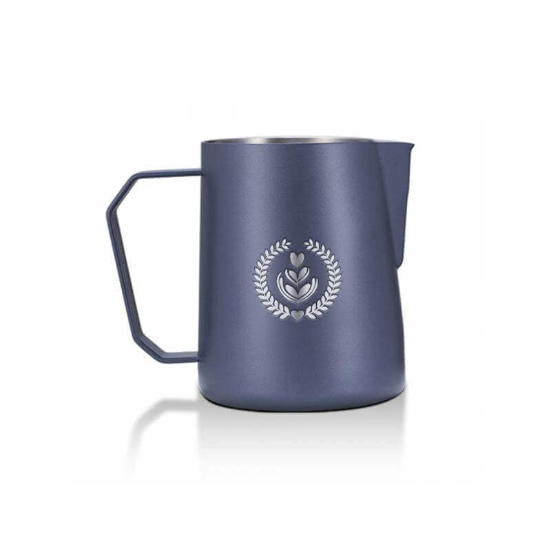 Muvna Latte Art Pitcher - milk jug 600ml - prussian blue