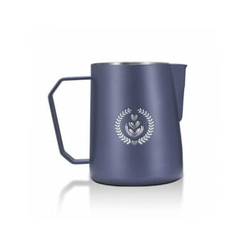 Muvna Latte Art Pitcher - milk jug 350ml - prussian blue