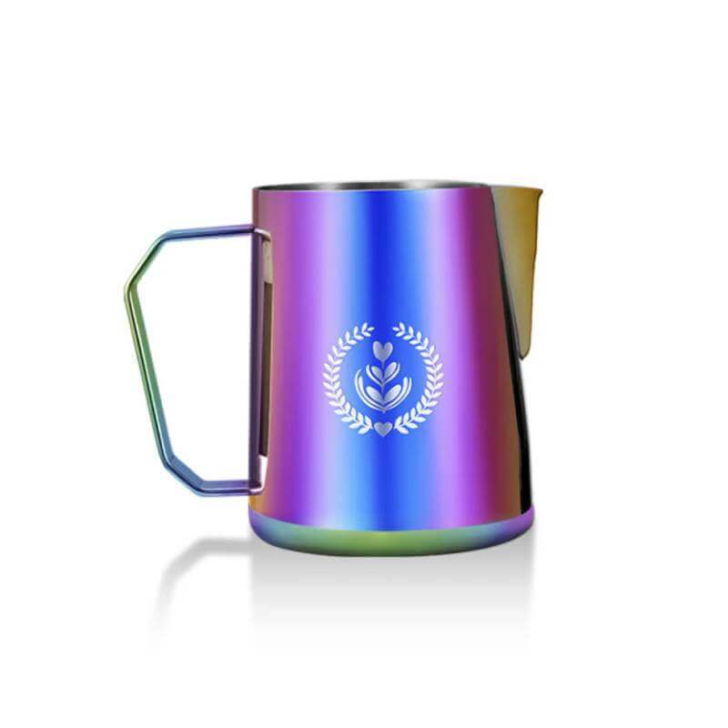 Muvna Latte Art Pitcher - milk jug 350ml - colorful