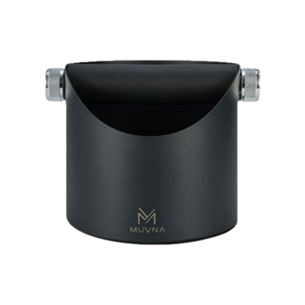 Muvna Steel Knock Box - coffee knock box - black
