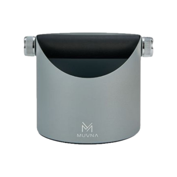 Muvna Steel Knock Box - coffee knock box - gray