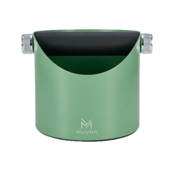 Muvna Steel Knock Box - coffee knock box - green